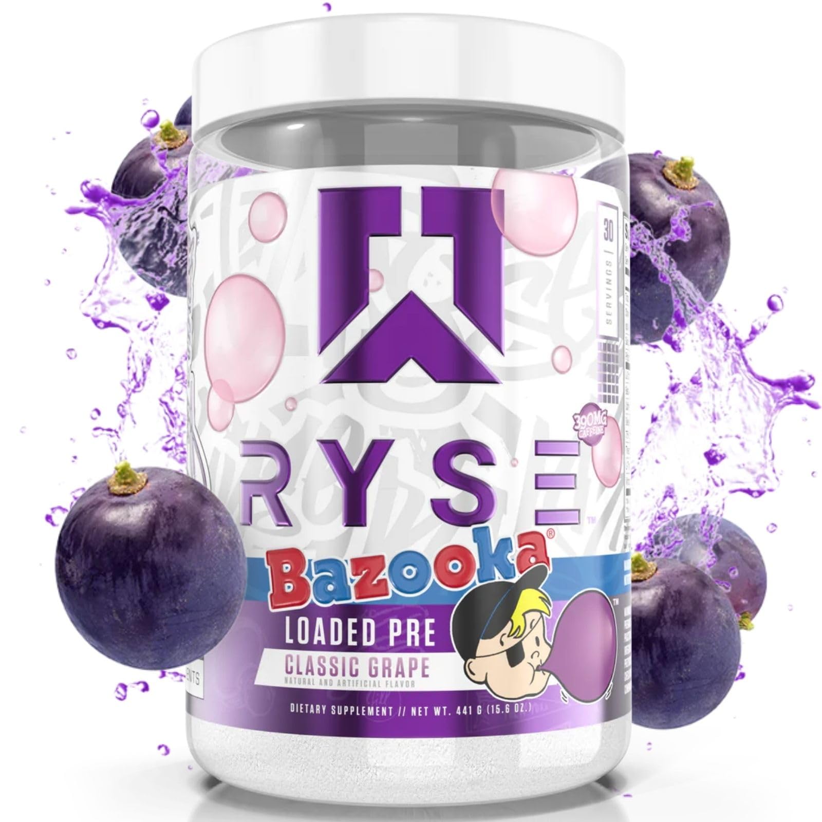 RYSE Up Supplements Loaded Pre Workout Powder Supplement for Men & Women - Maple Wellness Supplements