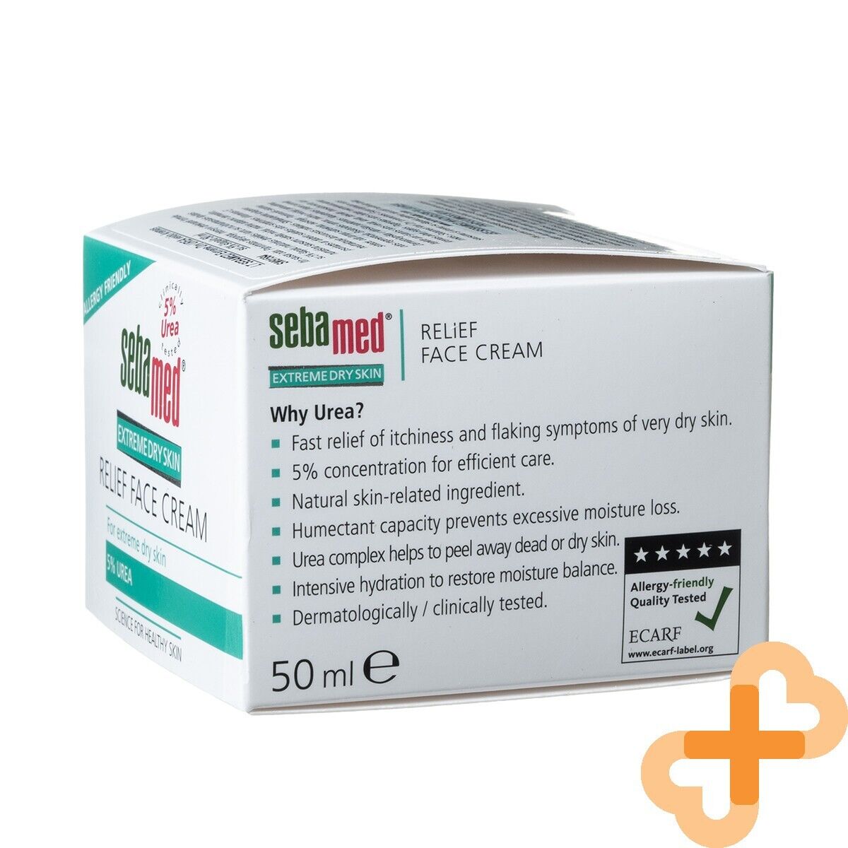 SEBAMED EXTREME DRY SKIN Urea 5% Relief Face Cream Allergy Friendly SebaMedBuy Supplements Australia