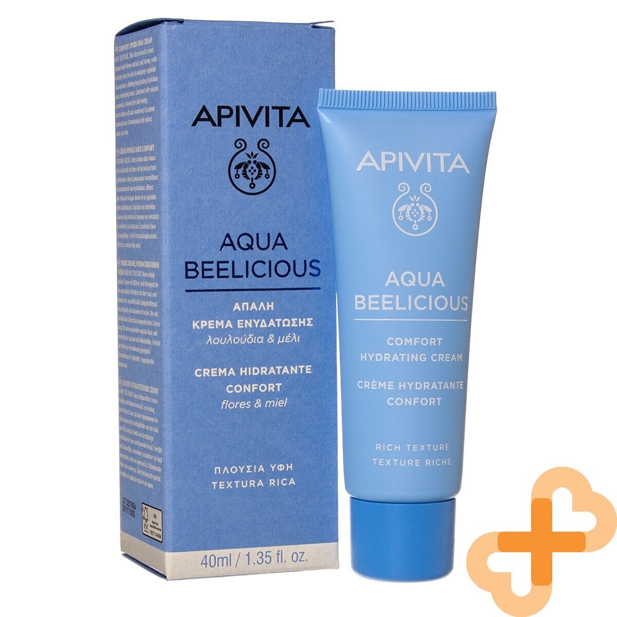 APIVITA AQUA Beelicious Comfort Face Cream for Dry Skin 40 ml Flowers APIVITABuy Supplements Australia
