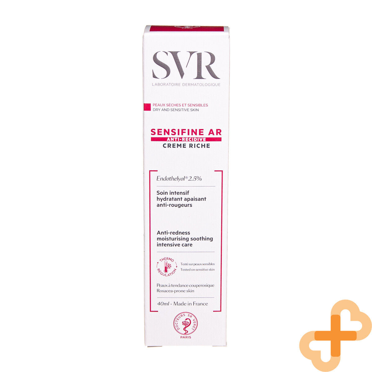 SVR Sensifine Anti-Redness Intense Moisturizing Soothing Sensitive Cream SVR LaboratoiresBuy Supplements Australia