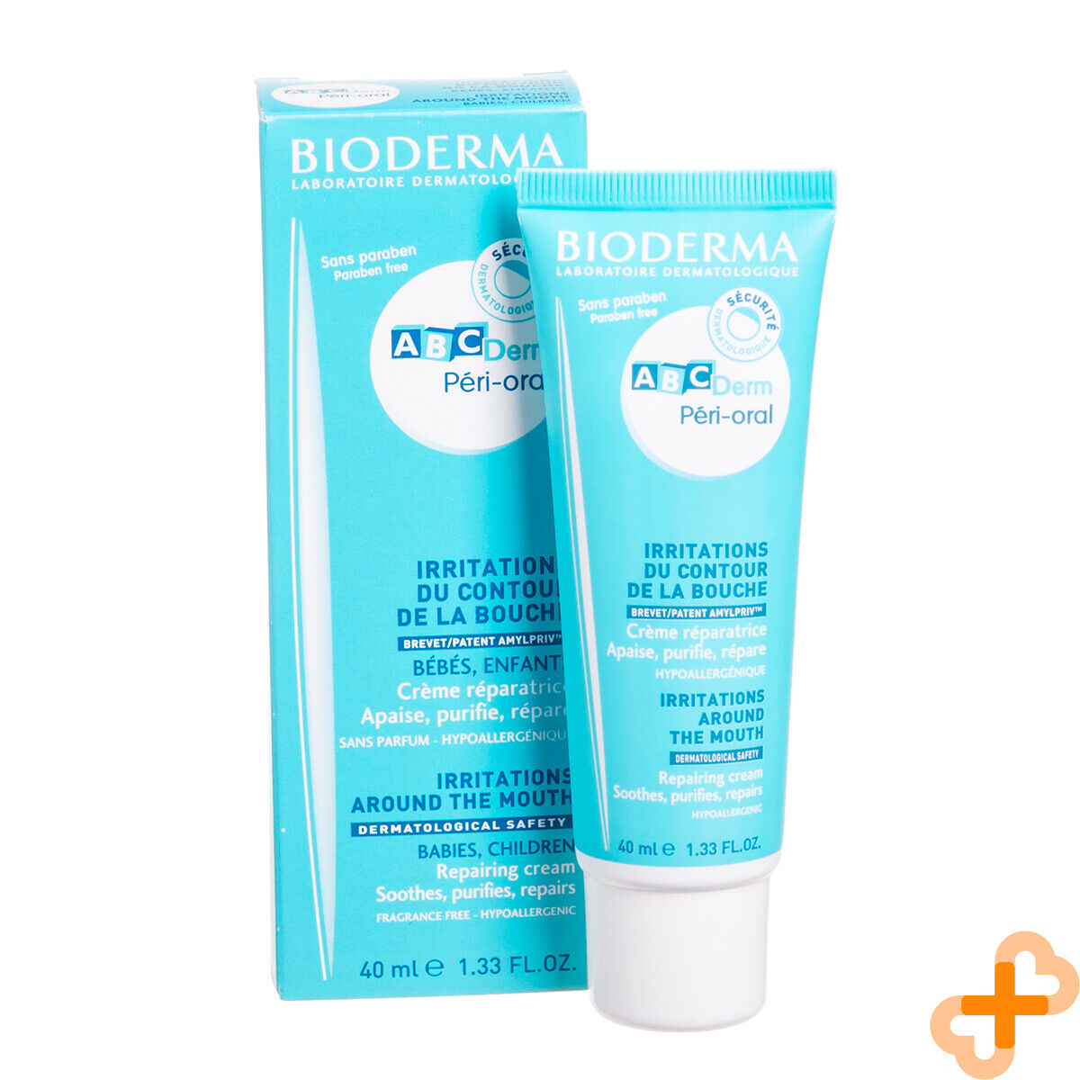 Bioderma ABCDerm Peri Oral 40ml Saliva-Induced Irritation Mouth Babies BIODERMABuy Supplements Australia