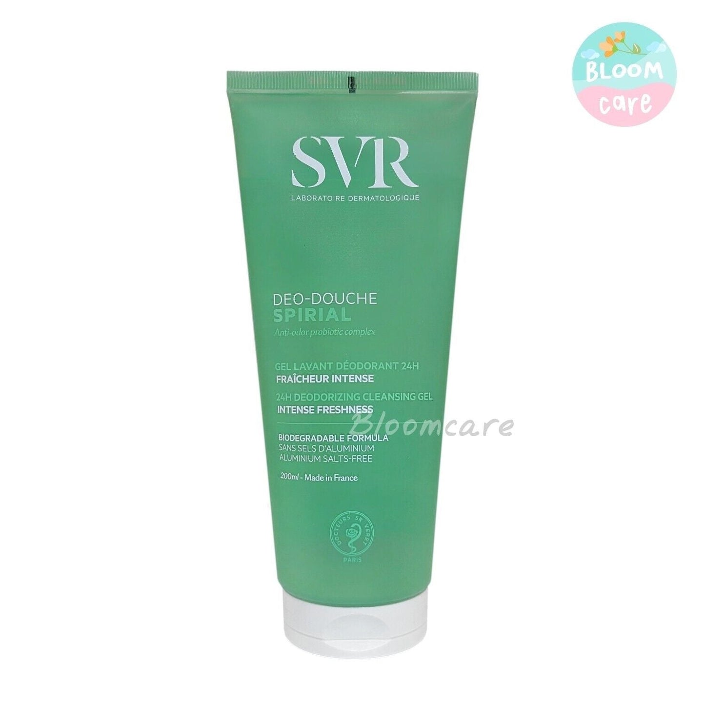 SVR Spirial Deo-Douche Deodorizing Cleansing Gel 200ml SVRBuy Supplements Australia