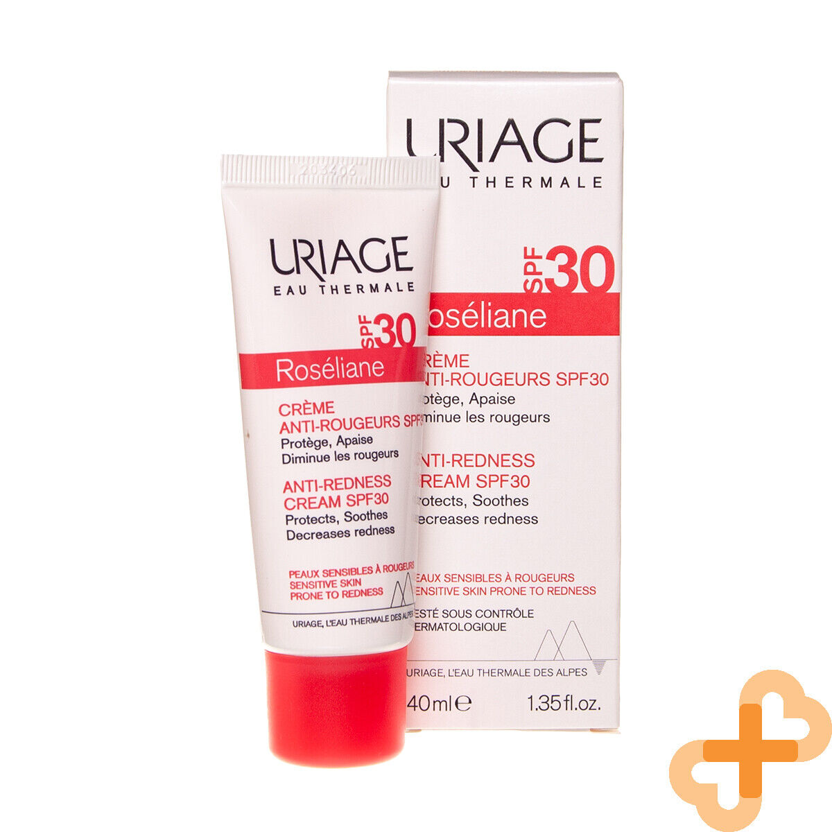 Uriage Roseliane Anti-Redness Cream SPF30 40ml Sensitive Skin Protects UriageBuy Supplements Australia