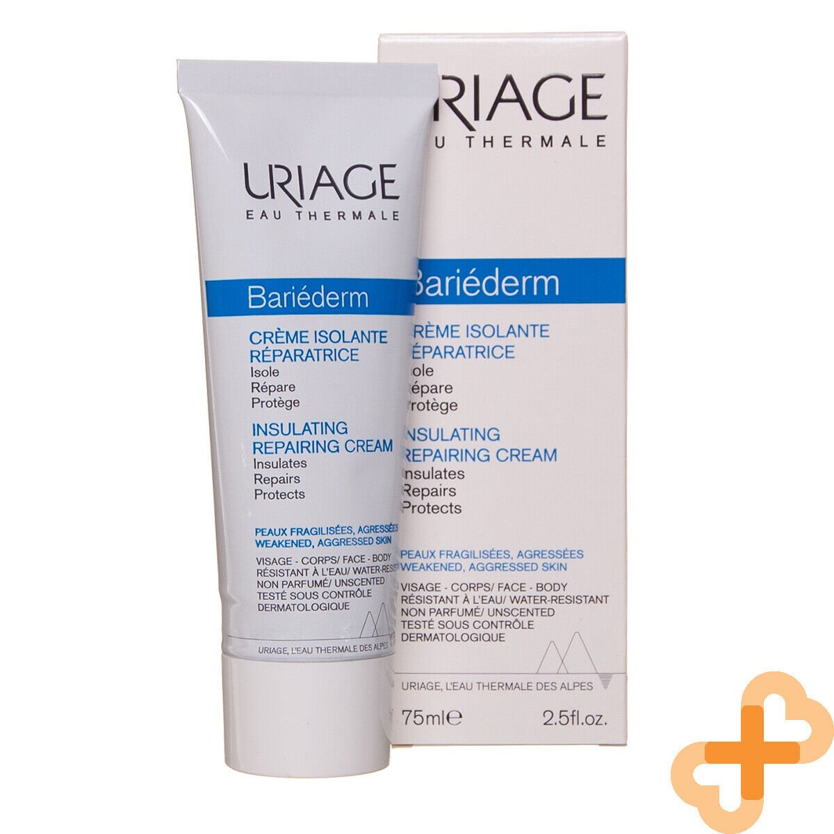 Uriage Bariederm Insulating Repairing Cream 75ml Face Body Protects UriageBuy Supplements Australia