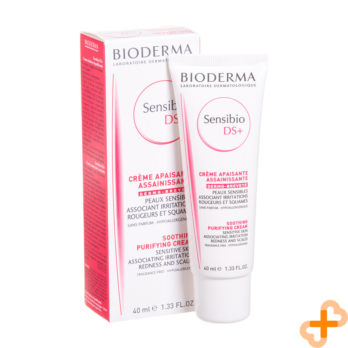 Bioderma Sensibio DS+ Cream 40ml Soothing Redness Treatment For Sens BIODERMABuy Supplements Australia