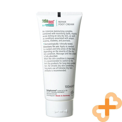 SEBAMED EXTREME Dry Skin 10% Foot Cream for Moisturizing100 ml SebaMedBuy Supplements Australia