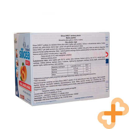 SILICEA DIRECT Apricot Flavor 30 Sachets Supplement For Hair Skin, Nails SILICEABuy Supplements Australia
