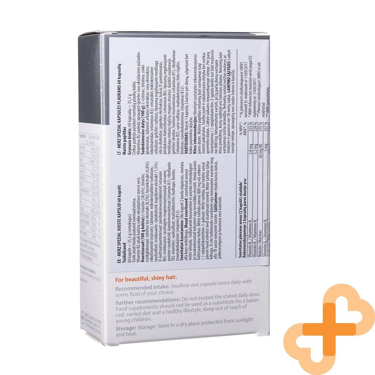 MERZ SPEZIAL Hair 60 Capsules Supplement for Strong and Beautiful Hair MerzBuy Supplements Australia