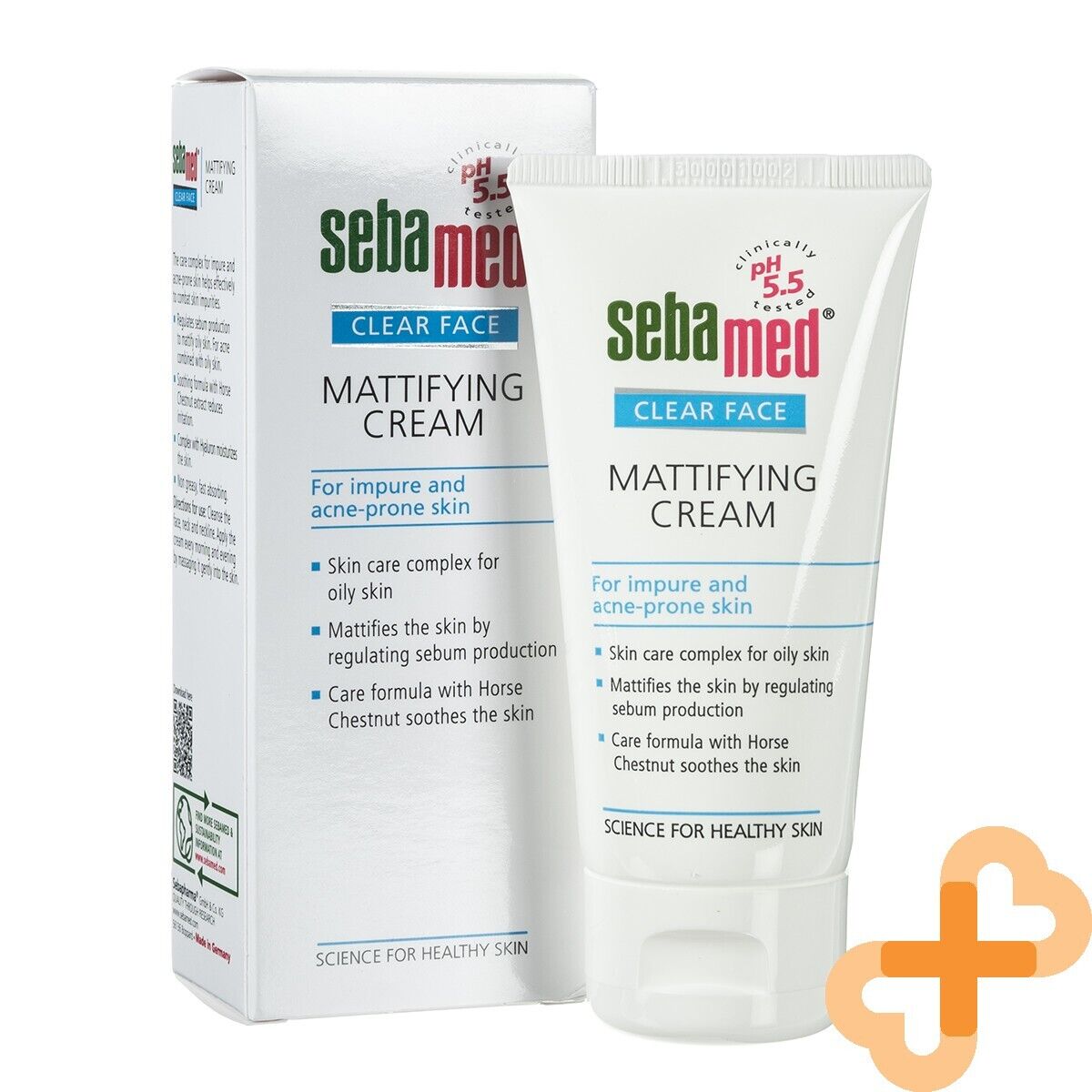 SEBAMED Clear Face Mattifying Cream for Oily and Acne-Prone Skin 50ml SebaMedBuy Supplements Australia