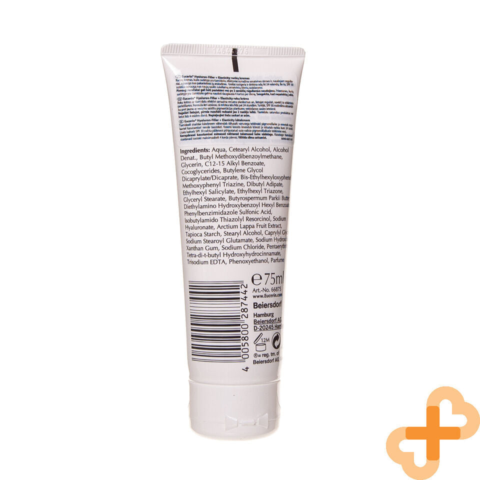 EUCERIN HYALURON FILLER ELASTICITY Hand Cream SPF30 Anti Age EucerinBuy Supplements Australia