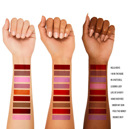 Sacha Cosmetics Intense Matte Lip Velvet Liquid Lipstick, Long-Lasting Velvet Matte Finish, 0.2 fl oz Pass The Money - Maple Wellness Supplements