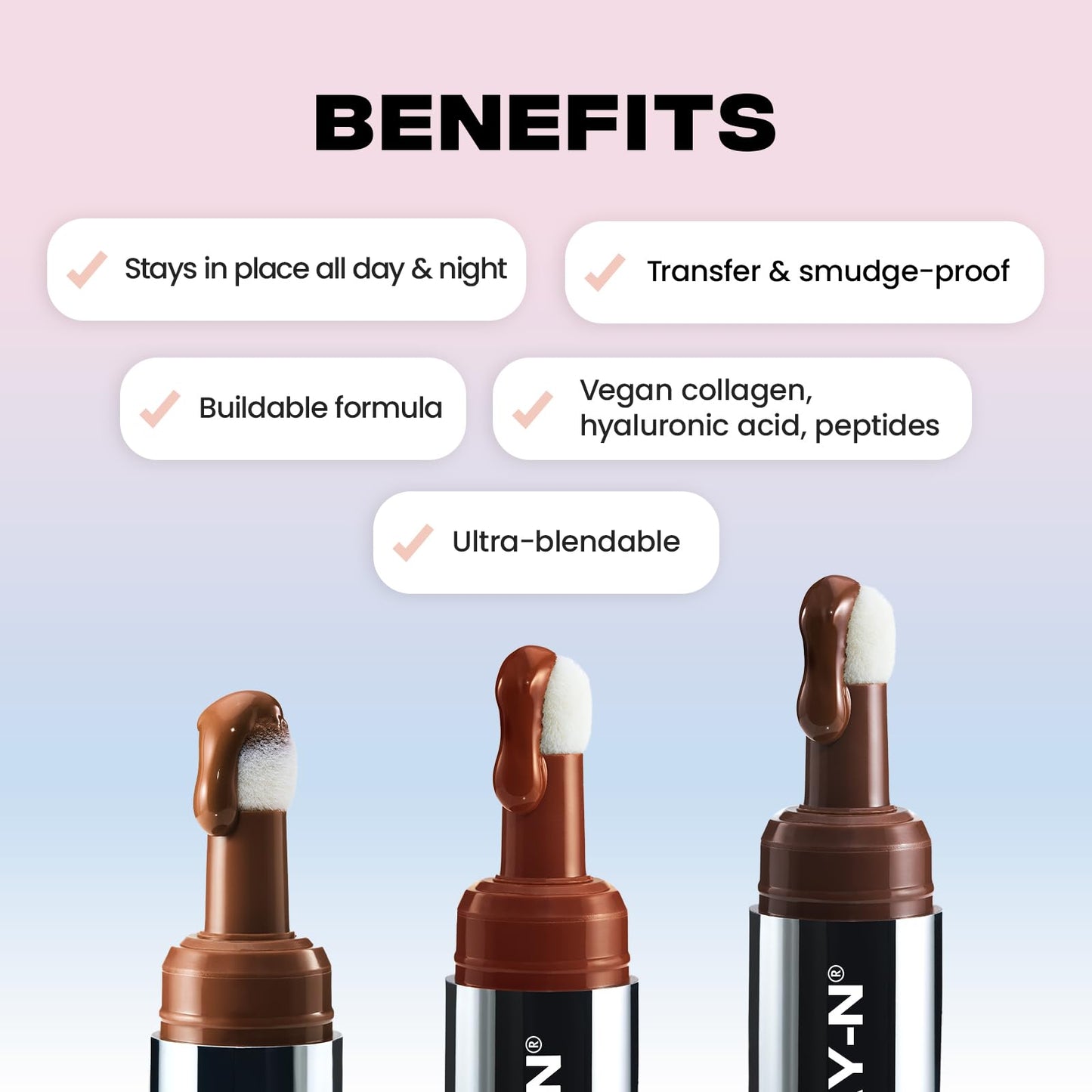 Sacheu Liquid Contour STAY-N Long Wear Cream Contour Makeup — Long Lasting, Blendable, & Lightweight Formula — Vegan & Cruelty-free, Giving Drama - Maple Wellness Supplements