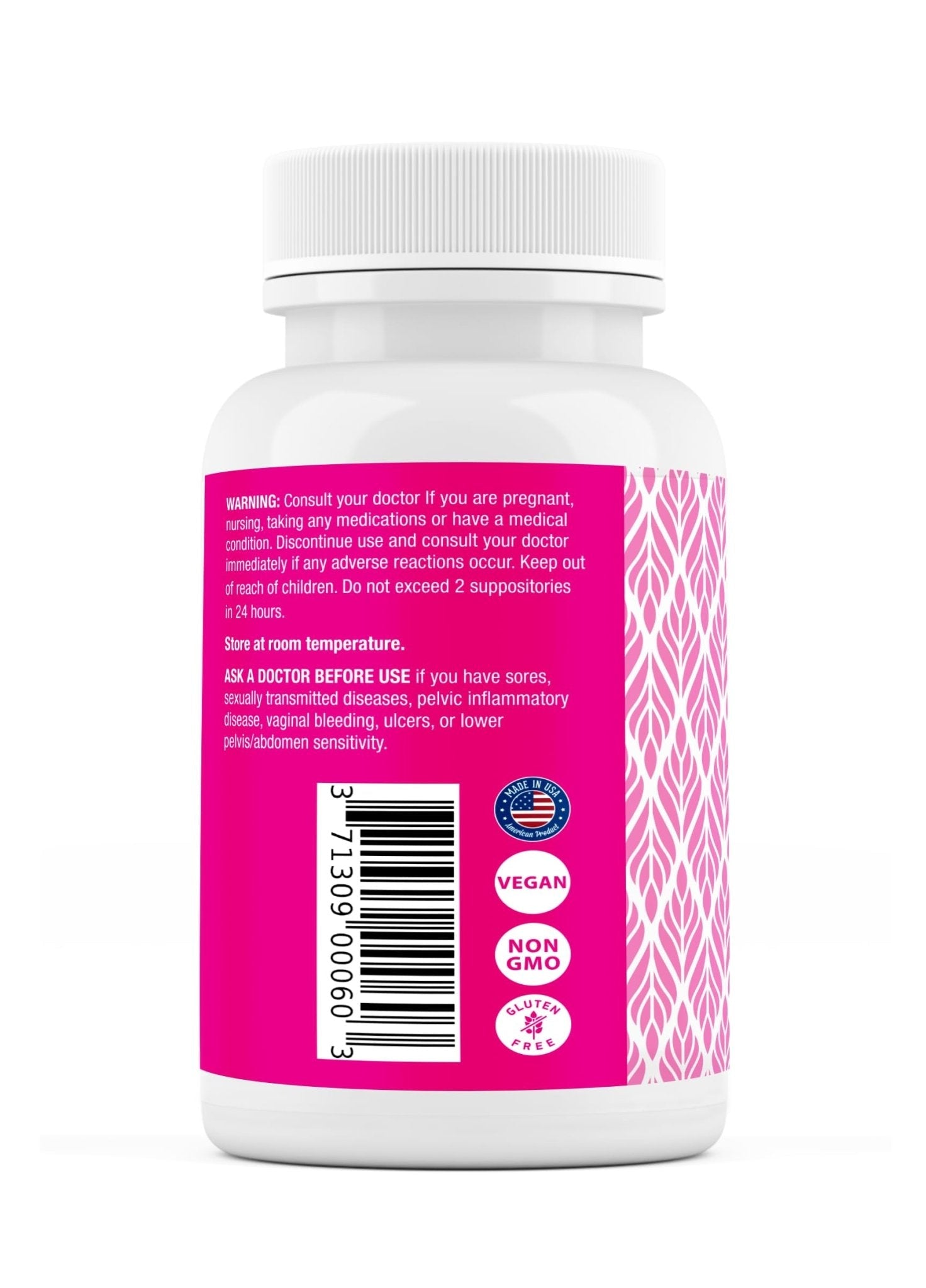 Safrel Boric Acid Vaginal Suppositories - 100% Pure Made in USA - Intimate Health Support, Vaginal Health and pH, Odor Control (30 Count) - Maple Wellness Supplements