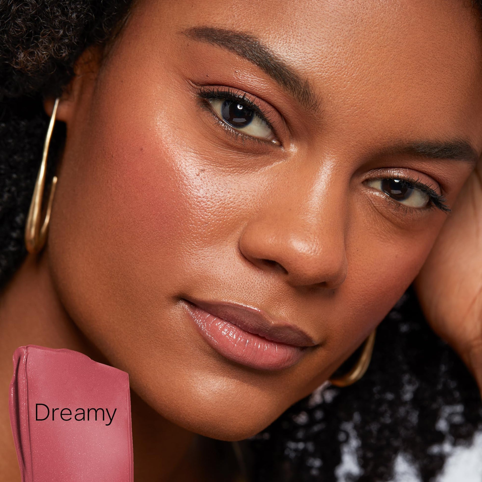Saie Cheek Flush Duo - Dew Liquid Blush (.40 oz, Dreamy), SuperSuede Baked Powder Blush (.01 oz, Grazie) - Layerable, Skin-Nourishing Blushes for a Seamless Radiant Finish - Maple Wellness Supplements