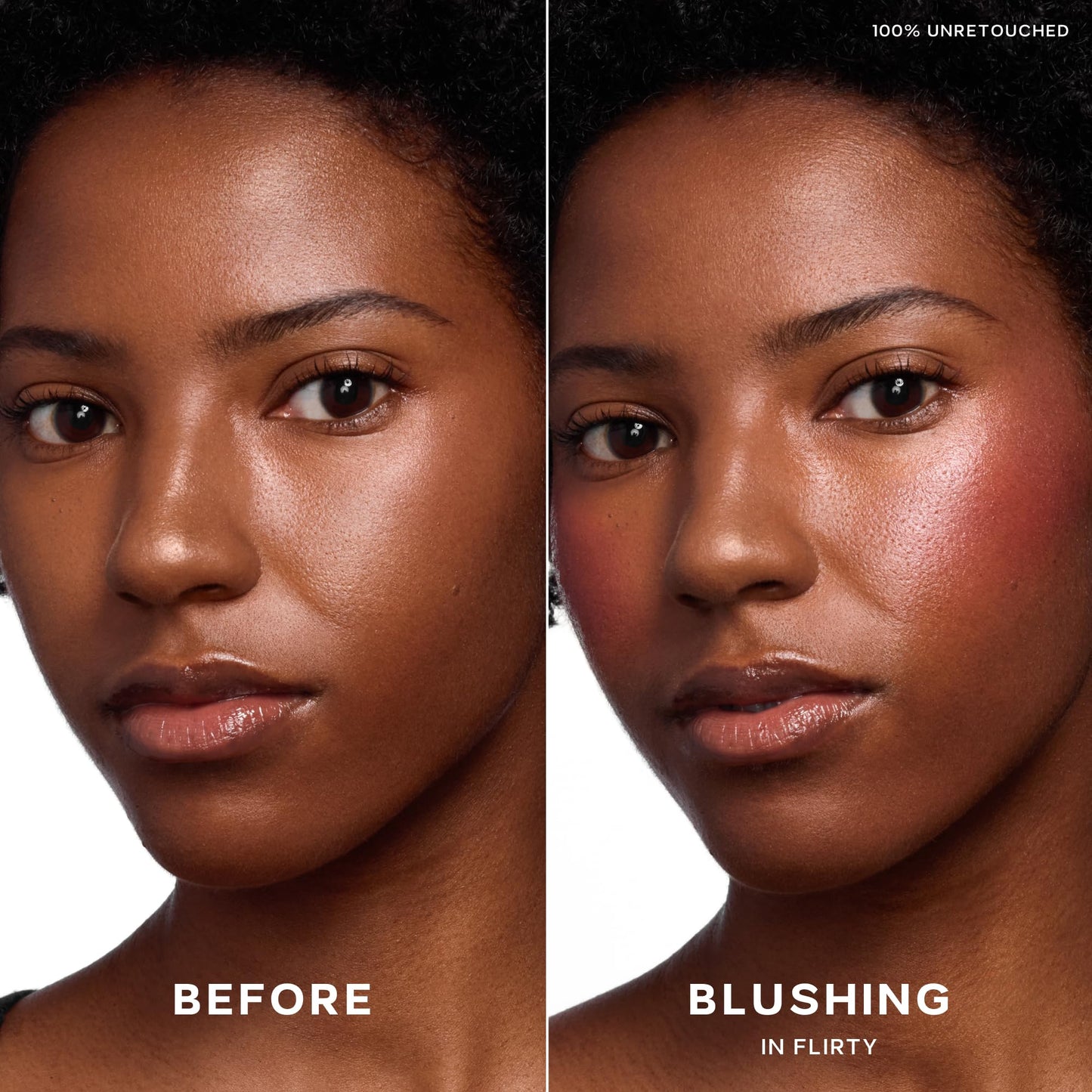 Saie Cheek Flush Duo - Dew Liquid Blush (.40 oz, Flirty), SuperSuede Baked Powder Blush (.01 oz, Amore) - Layerable, Skin-Nourishing Blushes for a Seamless Radiant Finish - Maple Wellness Supplements