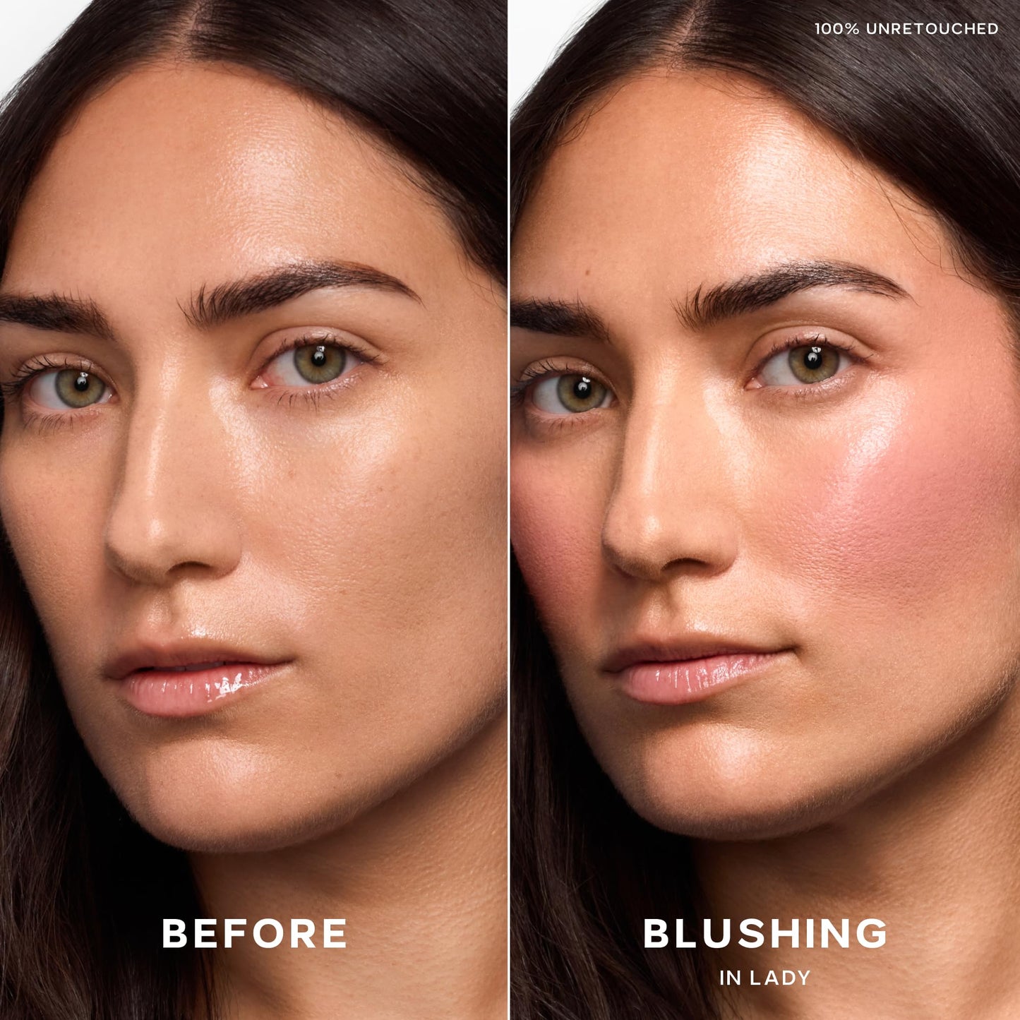Saie Dew Liquid Blush for Cheeks - Hydrating Cream Blush Stick with a Blendable + Buildable Formula - Skincare Infused Dewy Cheek Tint for a Natural Flush - Glowy Makeup Essential - Lady (.40 oz) - Maple Wellness Supplements