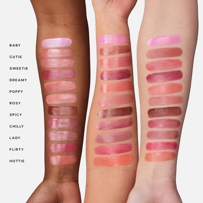 Saie Dewy Glow Duo - Dew Liquid Blush Lady (.40 oz), Mini Glowy Super Gel Warmglow (.5 oz) - Radiant Cheek Tint & Illuminating Primer for a Natural, Lit-From-Within Finish - Maple Wellness Supplements