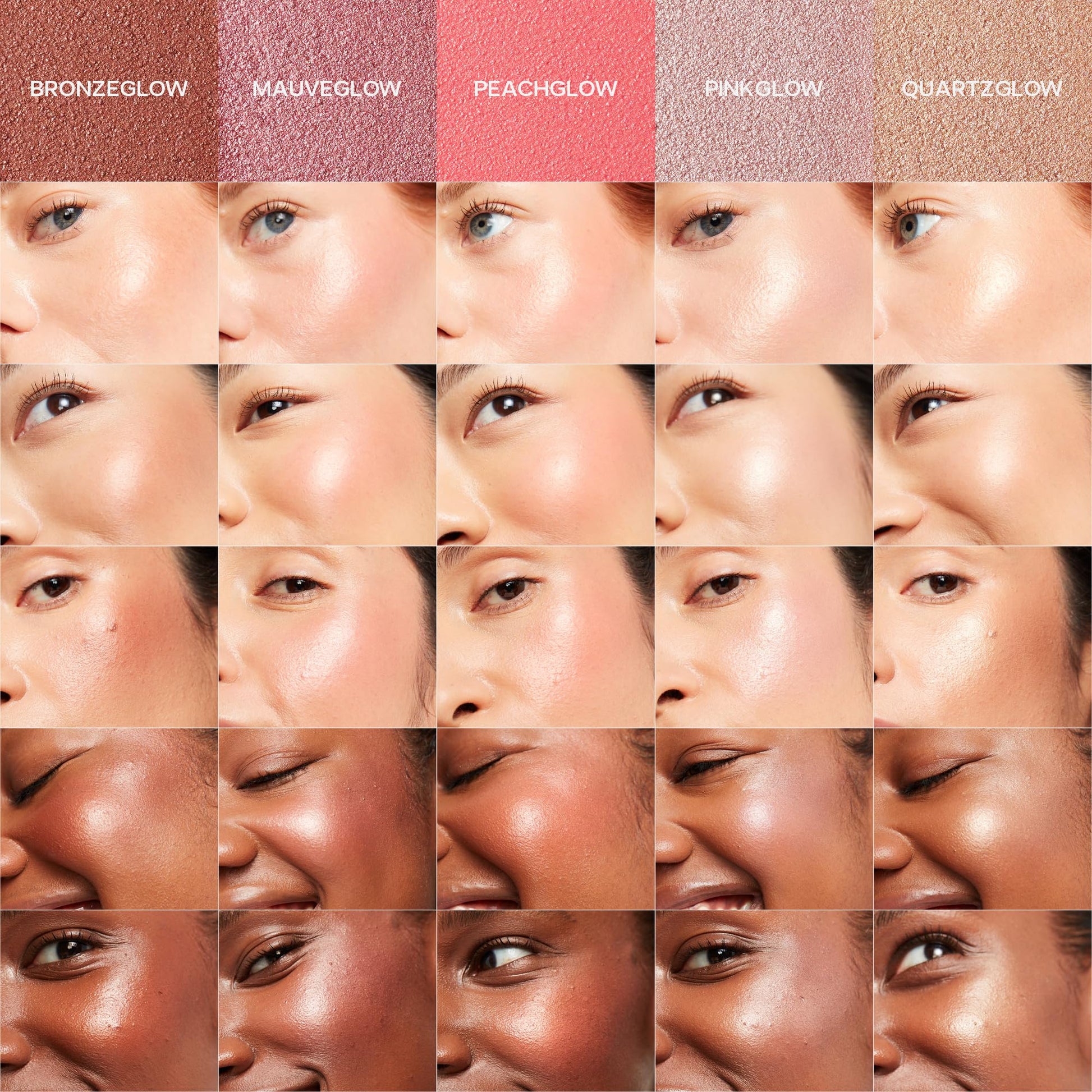 Saie Glow Sculpt Multi-Use Highlighter + Cream Blush - Lightweight Highlighter Makeup with Hyaluronic Acid + Micropearl for Radiant, Glowing Skin - Mauveglow (.02 oz) - Maple Wellness Supplements