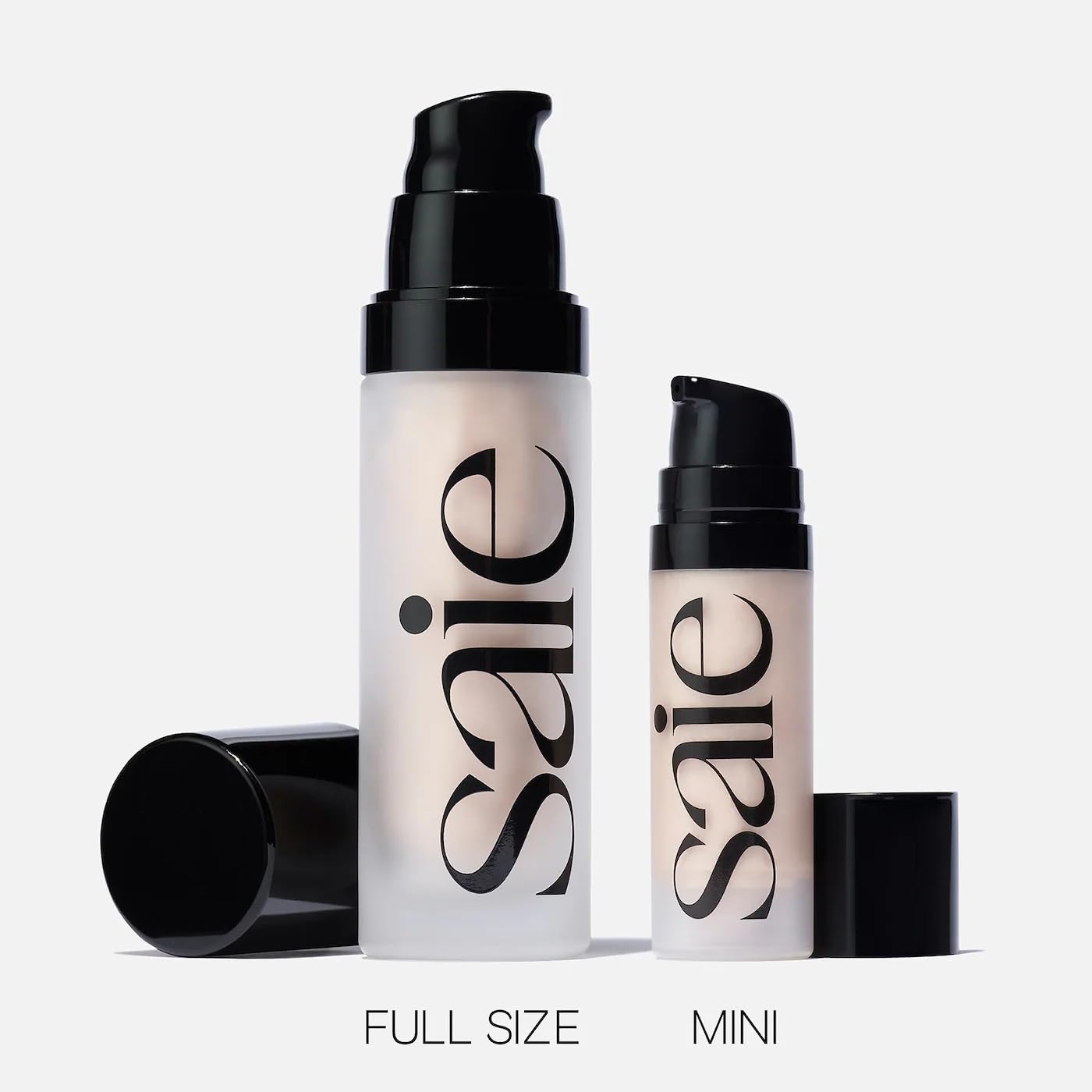 Saie Glowy Super Gel - Hydrating Makeup Primer and Illuminating Glow Serum Enriched with Vitamin C and Squalane Oil - All-Over Liquid Highlighter Makeup for Instant Glass Skin - Starglow (1 oz) - Maple Wellness Supplements