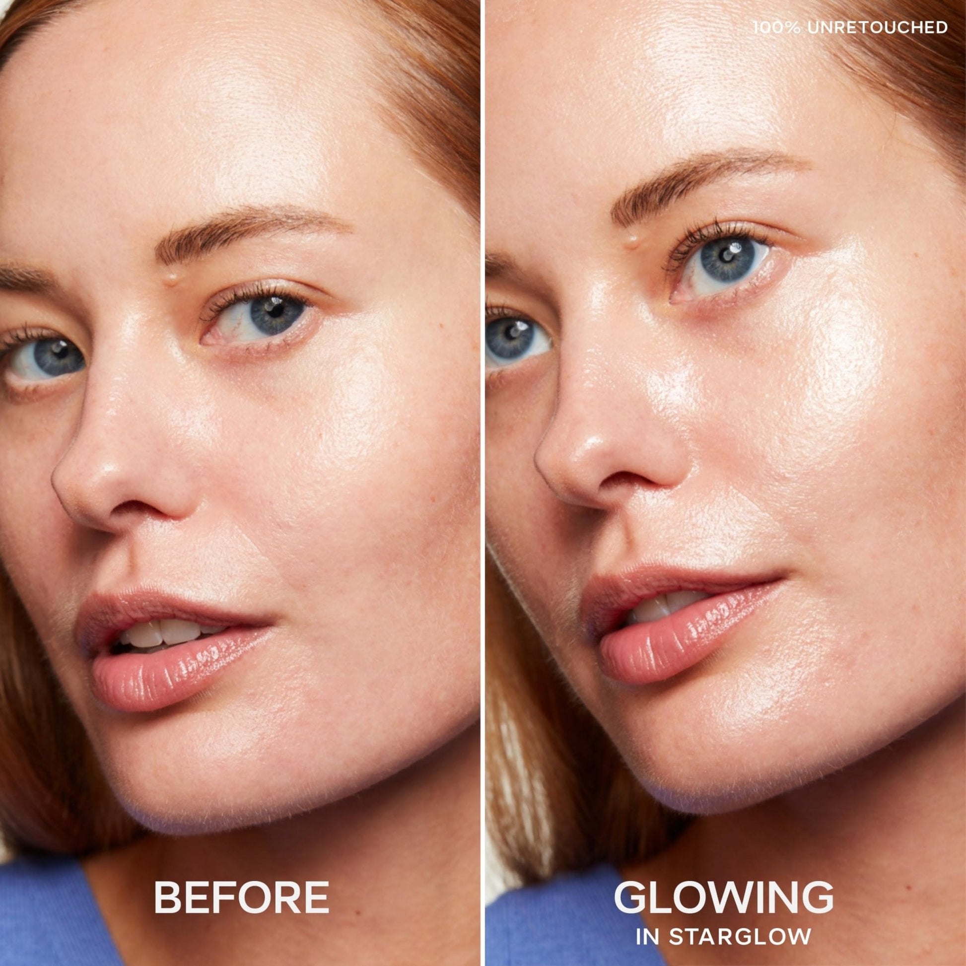Saie Mini Glowy Super Gel - Hydrating Makeup Primer and Illuminating Glow Serum Enriched with Vitamin C and Squalane Oil - All-Over Liquid Highlighter Makeup for Instant Glass Skin - Starglow (0.5 oz) - Maple Wellness Supplements