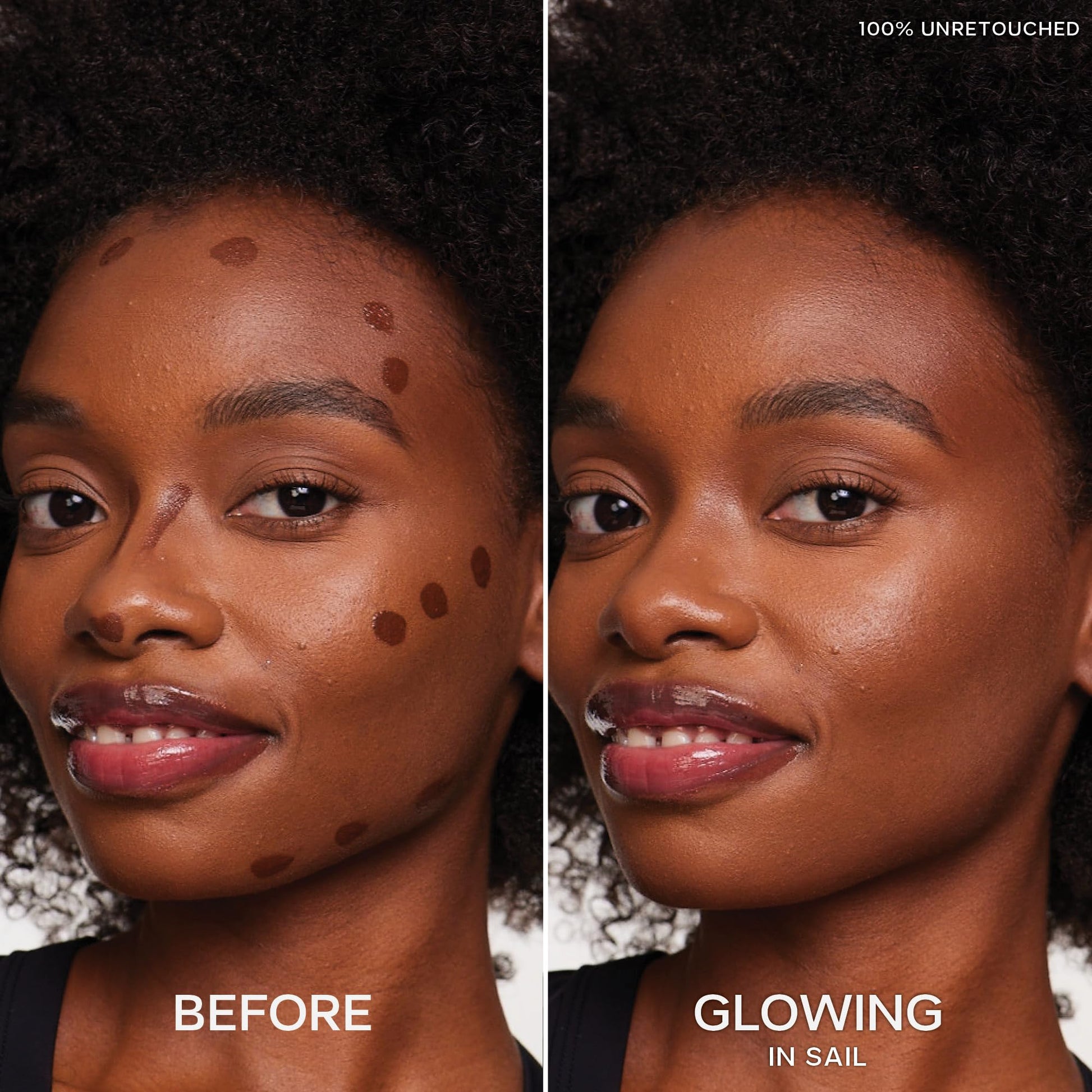 Saie Radiant Glow Duo - Dew Bronze Soft-Focus Liquid Bronzer in Sail (0.4 oz) & Mini Glowy Super Gel Lightweight Illuminator in Sunglow (0.5 oz), Hydrating Makeup Essentials for a Sun-Kissed Glow - Maple Wellness Supplements