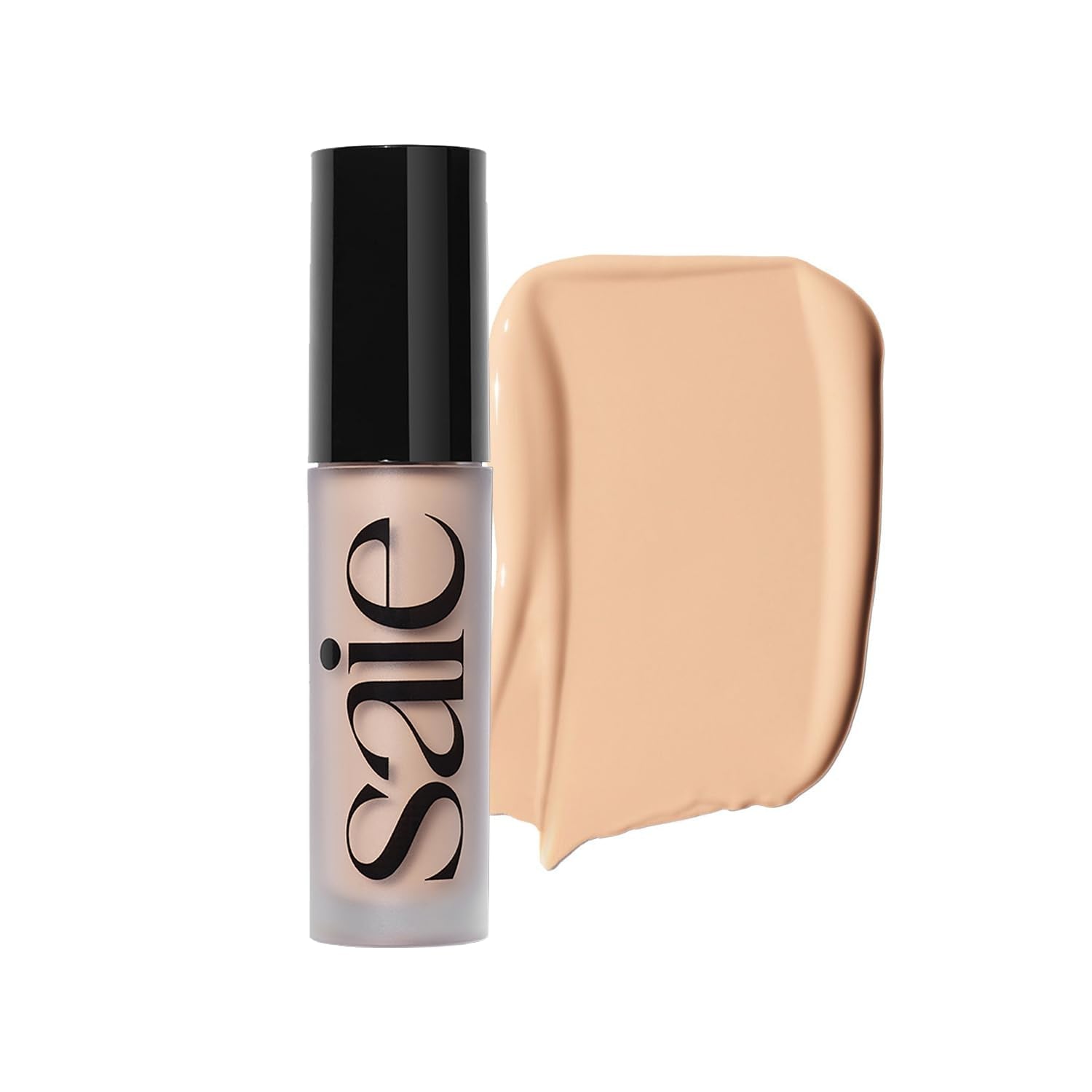 Saie Slip Tint Radiant Cream Concealer & All-Over Face Makeup - Concealer for Dark Circles, Redness & Blemishes - Lightweight Makeup Made with Hydrating Hyaluronic Acid - Shade 5 (0.17 oz) - Maple Wellness Supplements