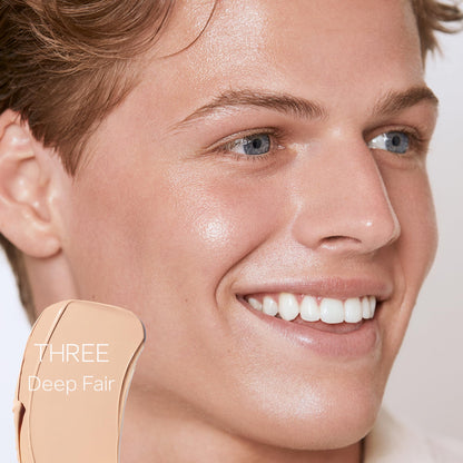 Saie Slip Tint Tinted Moisturizer with SPF 35 - Light Coverage, Glowy Skin Tint & Mineral Sunscreen for Face with Hydrating Hyaluronic Acid - Summer Makeup Essential - Shade Three (1.35 oz) - Maple Wellness Supplements