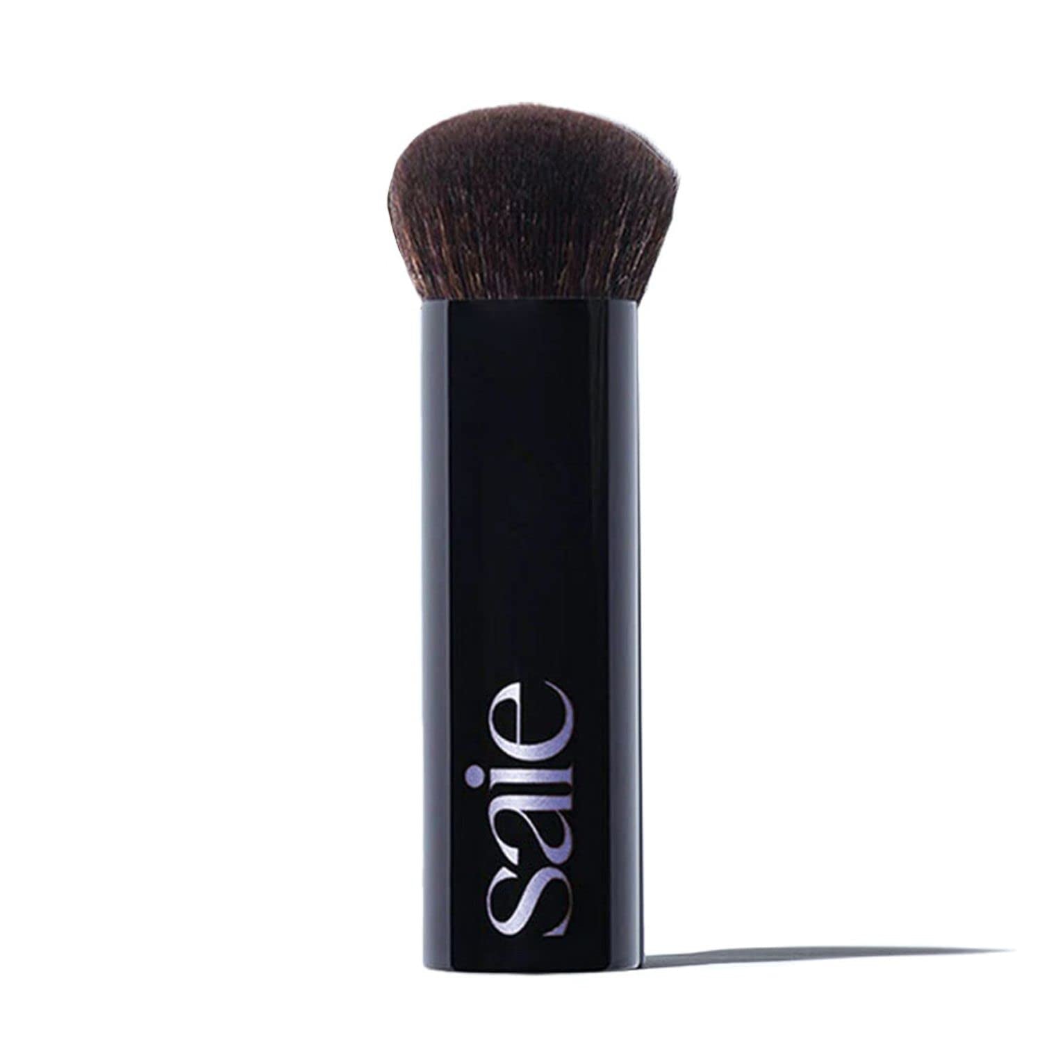 Saie The Big Liquid Foundation Brush - Soft, Multi-Use Makeup Brush for Buffing, Blending & Building - Made with Cruelty-Free, Synthetic Bristles & Creates a Seamless Finish (1 Count) - Maple Wellness Supplements
