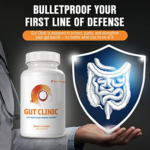 Salt Wrap Gut Clinic – Postbiotics for Digestive Symptoms, Complete Gut Health - Maple Wellness Supplements
