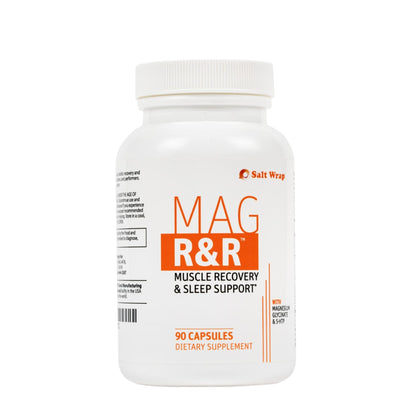 SaltWrap Mag R&R - Nighttime Muscle Cramps Support, Natural Sleep Support for Adults - Maple Wellness Supplements