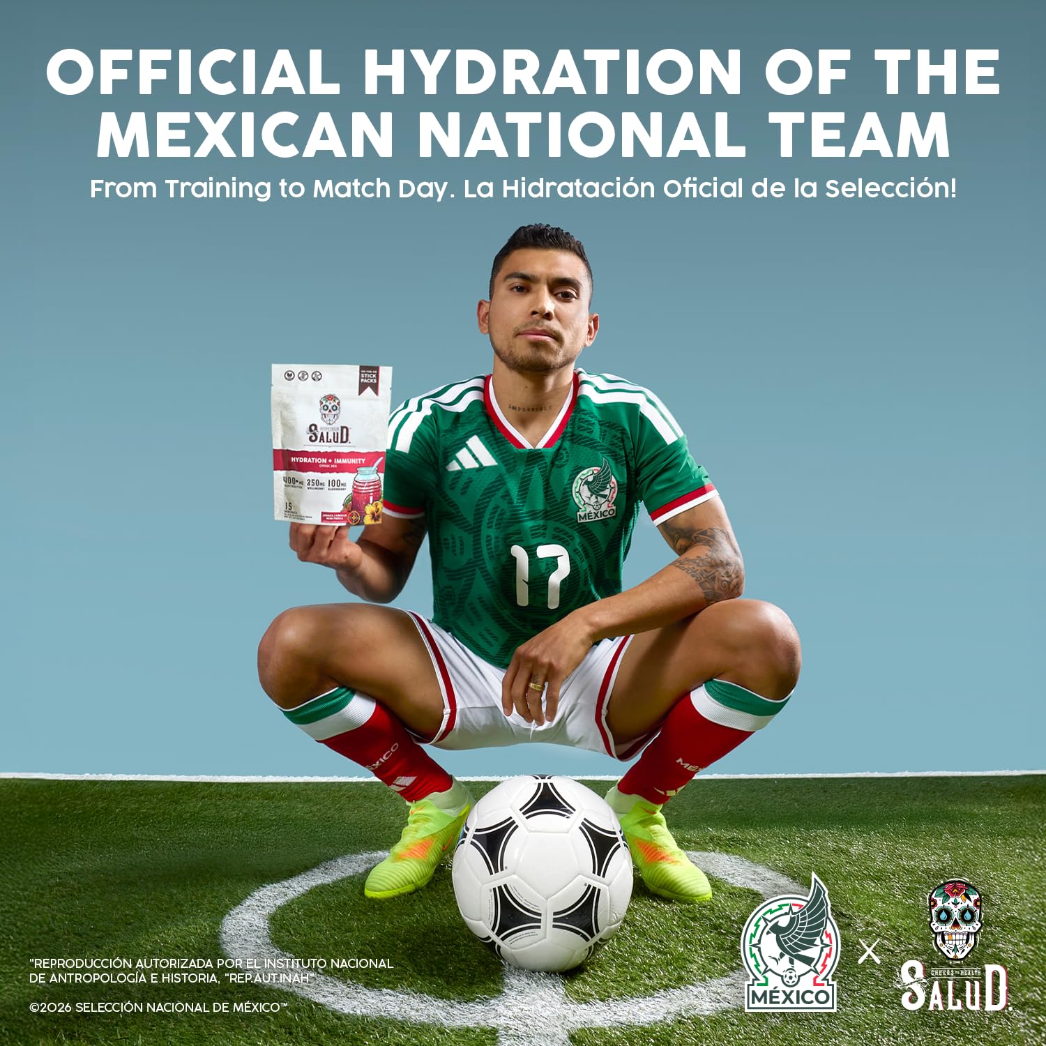 Salud 2-in-1 Hydration Packets + Immunity Electrolytes Powder, Horchata - Agua Fresca Drink Mix, Elderberry, Dairy & Soy Free, Non-GMO, Gluten Free, Vegan - Maple Wellness Supplements