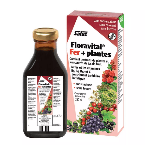 Salus Floradix Floravital Yeast Free 250 ml - Maple Wellness Supplements