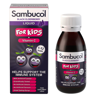 Sambucol Kids 120 ml For Immune Support, Drop - Maple Wellness Supplements