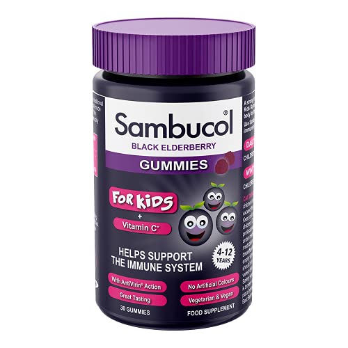 SAMBUCOL KIDS GUMMIES 30'S, 30 Count (Pack of 1) - Maple Wellness Supplements