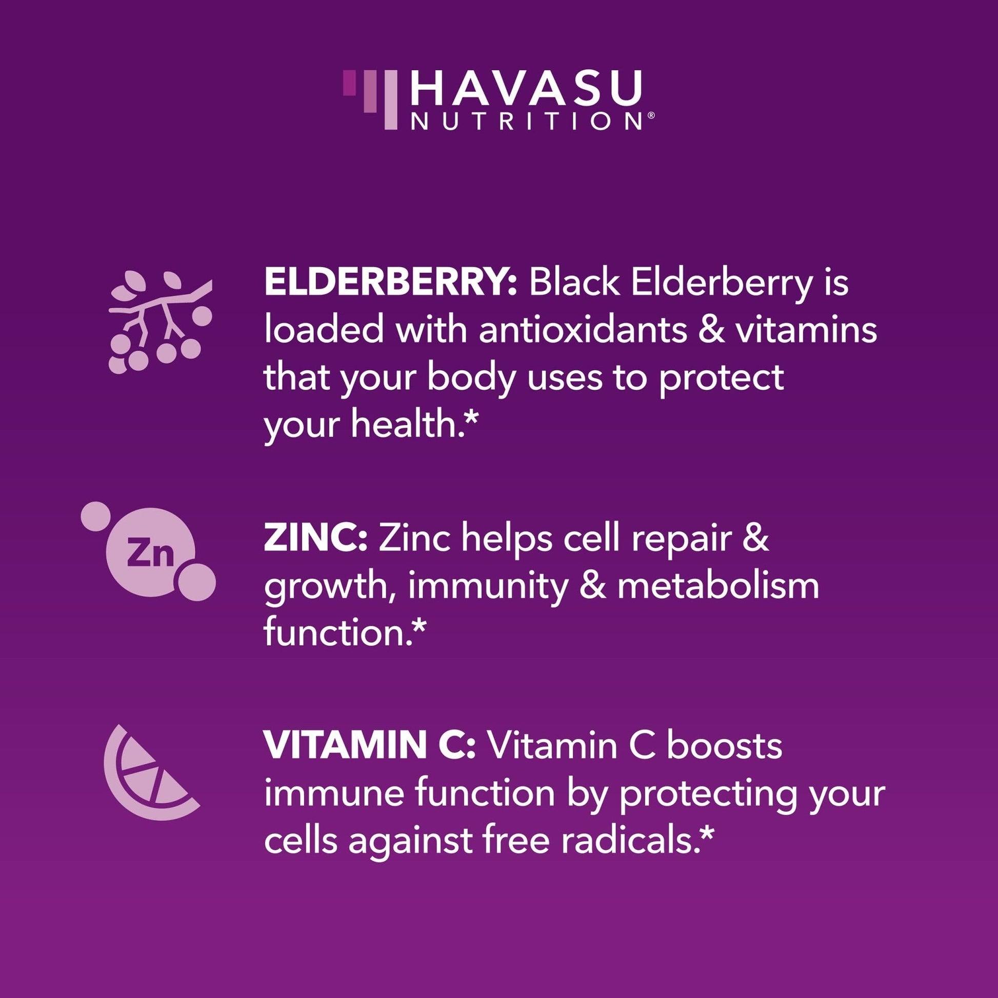 Sambucus Elderberry Gummies for Adults - Immune Support Supplement with Vitamin C and Zinc - Enhanced Formula for Daily Defense - 60 Count - Maple Wellness Supplements