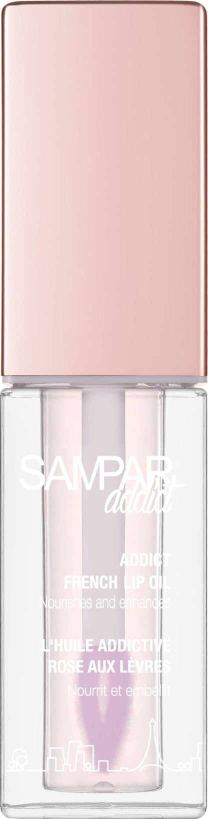Sampar Addict French Oil with Sponge Applicator - Korean Beauty Perfect for Lip Oils & Glosses | Rosehip, Rare Beauty Tinted Lip Oil, Broadway Vita-Lip Gloss, Saie Glossy Bounce, - Maple Wellness Supplements