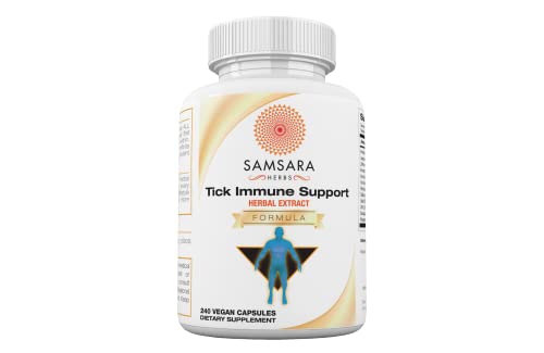 Samsara Herbs Tick Immune Support - The Original Herbal Formula (240 Capsules) - Maple Wellness Supplements