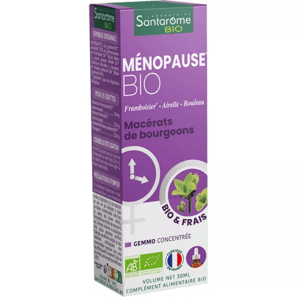 Santarome Organic Bud Complex Menopause 30ml - Maple Wellness Supplements