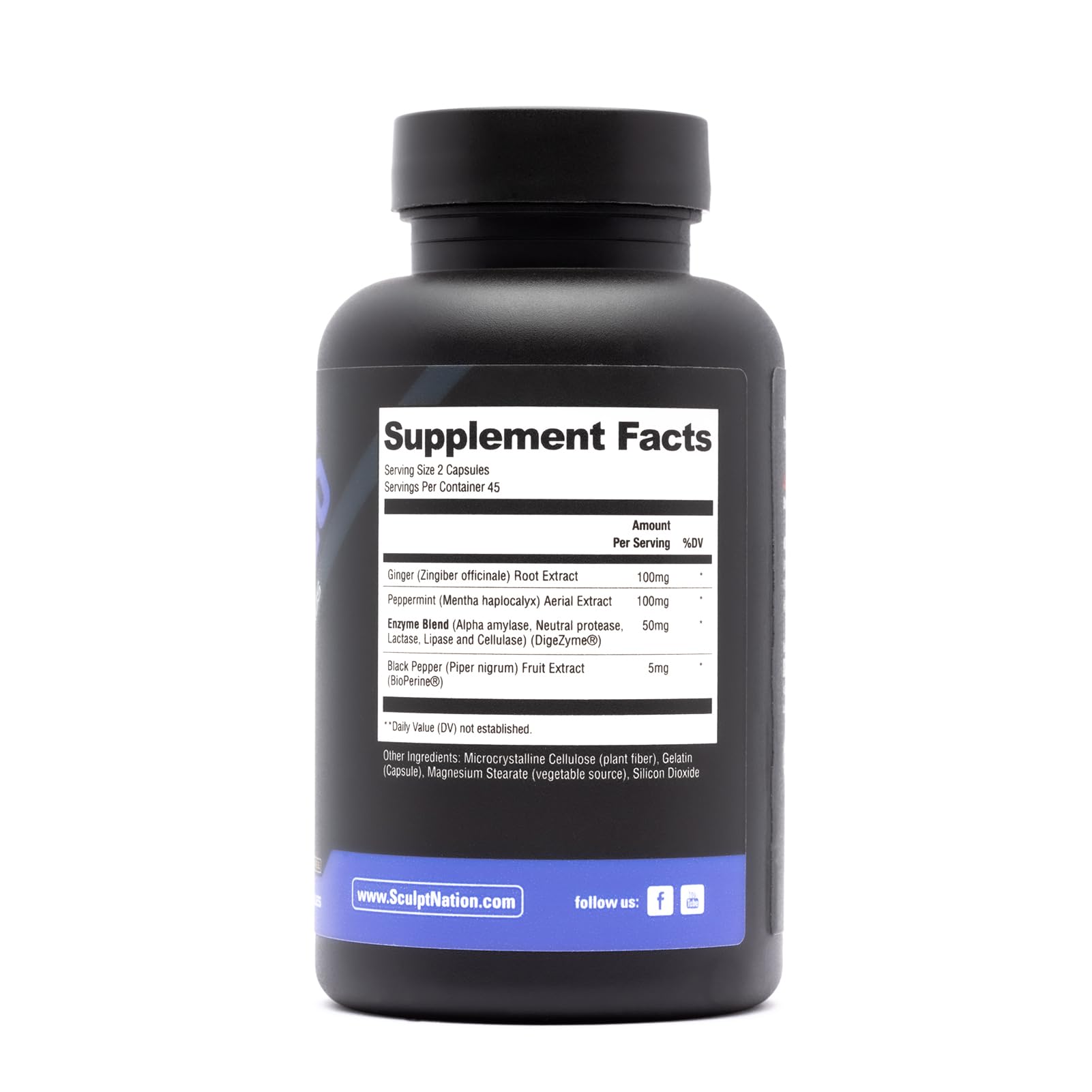 Sculpt Nation by V Shred Digestive Enzymes - Multi Enzyme for Digestion and Gut Health - Maple Wellness Supplements
