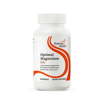 Seeking Health Optimal Magnesium - Mineral Supplement Aids Optimal Magnesium Absorption - Bioavailable Forms of Magnesium for Energy, - Maple Wellness Supplements
