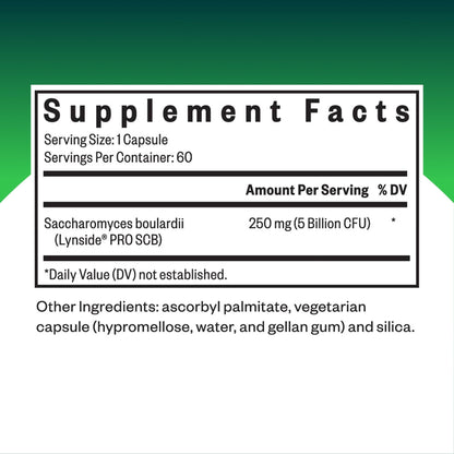 Seeking Health Saccharomyces Boulardii - Gentle Digestive Support for Healthy Bowel Movements* - Supports a Good GI Tract Environment & Microbiome While Traveling* - Maple Wellness Supplements