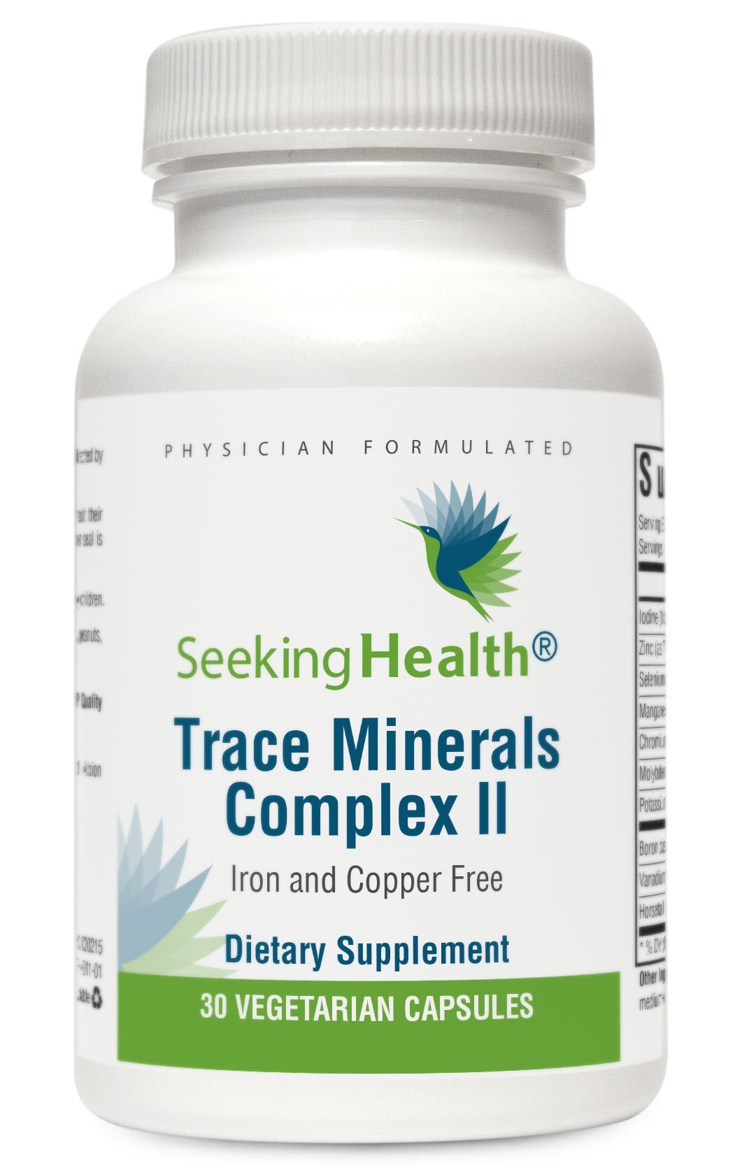 Seeking Health Trace Minerals Complex II - Immune Health & Brain Health Supplement with Zinc & Selenium - Copper- and Iron-Free Formula - Energy, Skin & Hair Support Supplement - 30 Capsules - Maple Wellness Supplements