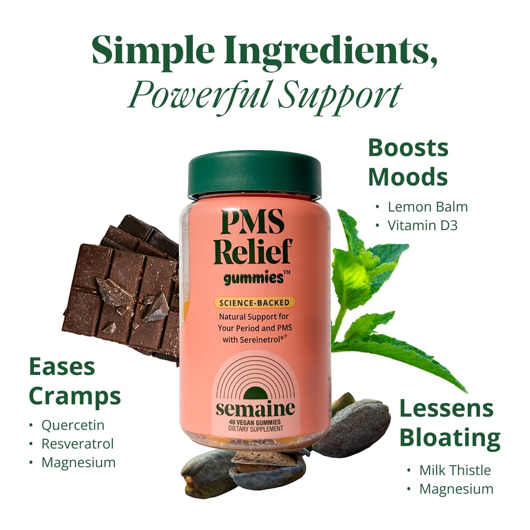 Semaine PMS Gummy Supplement - Maple Wellness Supplements