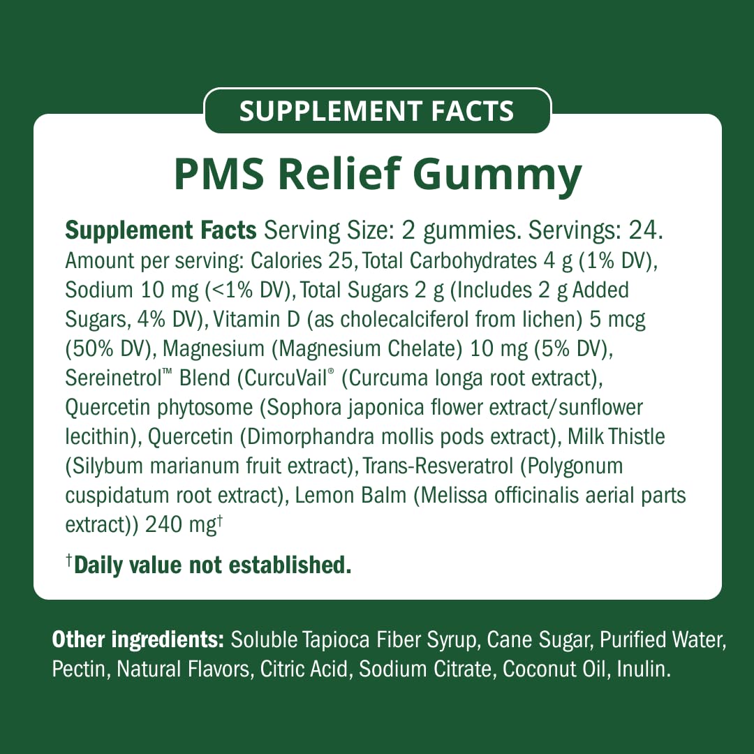 Semaine PMS Gummy Supplement - Maple Wellness Supplements