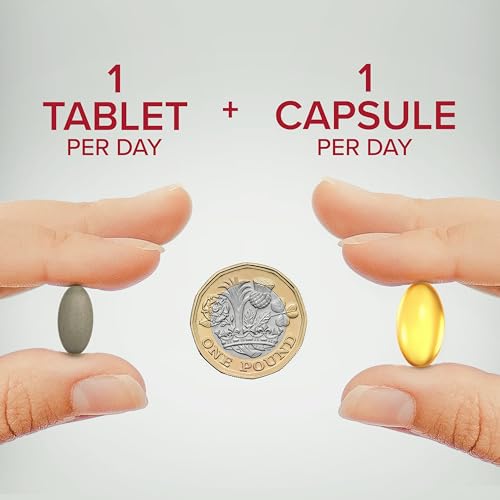 Seven Seas Omega-3 & Multivitamins Man, With B Vitamins and Magnesium, 30-Day Duo - Maple Wellness Supplements