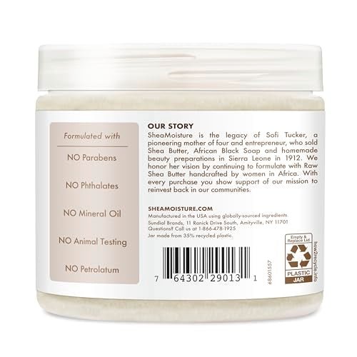SheaMoisture for Dry Skin Nourishing Hydration 100% Extra Virgin Coconut Oil Soften and Restore Skin and Hair 14.5 oz - Maple Wellness Supplements