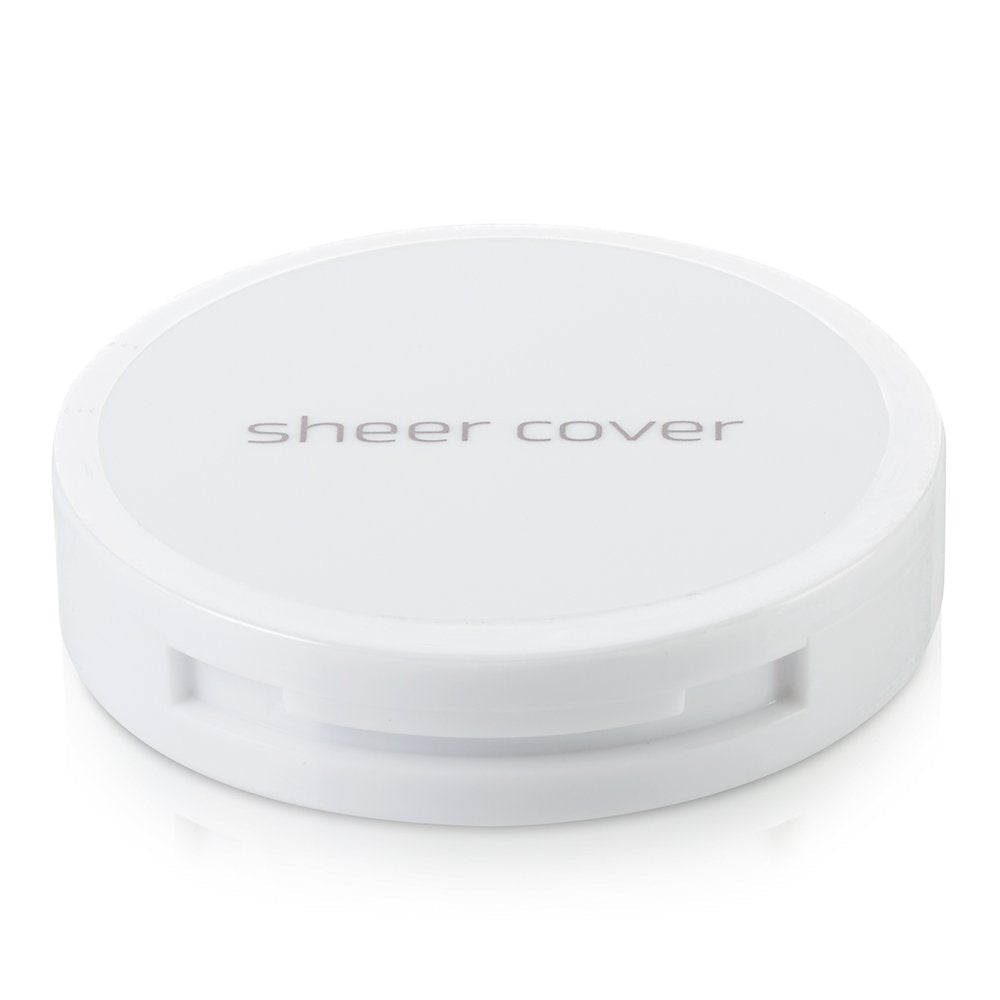 Sheer Cover Studio – Conceal and Brighten Highlight Trio – Two-Toned Concealers – Shimmering Highlighter – Light/Medium Shade – With FREE Concealer Brush – 3 Grams - Maple Wellness Supplements