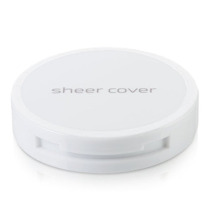 Sheer Cover Studio – Conceal and Brighten Highlight Trio – Two-Toned Concealers – Shimmering Highlighter – Light/Medium Shade – With FREE Concealer Brush – 3 Grams - Maple Wellness Supplements