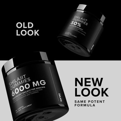 Shilajit Gummies 6000mg Equivalent (3X Stronger) – Himalayan Sourced + Ashwagandha + Turmeric – Lab Tested - Maple Wellness Supplements