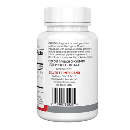 Silver Fern Vitamin K2-D3 Supplement Brand - Natural, Non-Synthetic - K2-7 as Menaquinone-7 (MK-7) - D3 as cholecalciferol - Bone, Heart & Energy Support (1 Bottle - 30 Capsules - 30 Servings) - Maple Wellness Supplements
